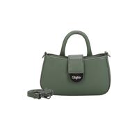 Buffalo Schultertasche Curve mit dekorativem Clip-Metallverschluss grün Damen