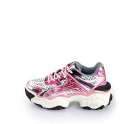 Buffalo Score Tec - Weiß/Pink/Silber Kunstleder Weite Normal, Schuhgröße 41
