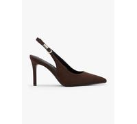 Buffalo Slingpumps Braun, Damen, Größe: 41, Material: Synthetik