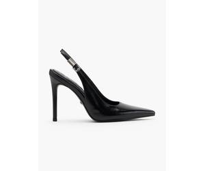 Buffalo Slingpumps Schwarz, Damen, Größe: 38, Material: PU/Synthetik