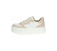 Buffalo Sneaker Lederimitat Weiß/Beige - 41