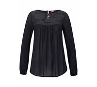 Spitzenbluse BUFFALO Gr. 46, schwarz Damen Blusen (608390-46) schwarz