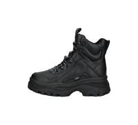 Buffalo Damen Elegante Stiefelette Venom Mid 1622618 Schwarz