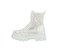 Buffalo Stiefelette Lederimitat Weiß/Rosa - 36