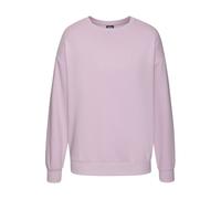 Sweater BUFFALO, Damen, Gr. 36/38, pink, Sweatware, Obermaterial: 60% Baumwolle, 40% Polyester, bedruckt, unifarben, modisch, normal hüftlang, Rundhals, Langarm Rippbündchen, Sweatshirts, mit toller S