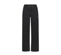 Sweathose BUFFALO, Damen, Gr. 44/46, N-Gr, schwarz, Sweatware, Obermaterial: 60% Baumwolle, 40% Polyester, unifarben, casual, bequem lang, Hosen, mit aufwendiger Logostickerei (30801708-44) schwarz