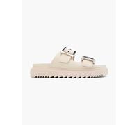 Buffalo Tieffuß Pantolette Beige, Damen, Größe: 41