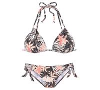 Triangel-Bikini BUFFALO Gr. 34, Cup A/B, bunt (braun, apricot) Damen Bikini-Sets Ocean Blue im Mustermix (38205669-34) braun, apricot