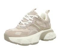 Buffalo Damen Plateau Sneaker für Damen, beige, Größe 39 EU