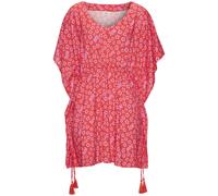 BUFFALO Tunika Damen rot-pink bedruckt Gr.32/34