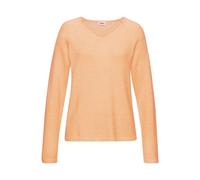 BUFFALO V-Ausschnitt-Pullover Damen pfirsich meliert Gr.32/34