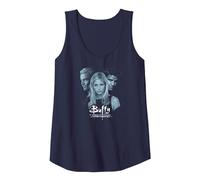 Buffy The Vampire Slayer Buffy Spike und Angel Foto Tank Top, Damen, Marineblau, M