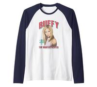 Buffy The Vampire Slayer The Chosen One Distressed Portrait Raglan