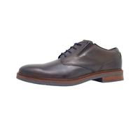 Bugatti Herren Lederschuhe Maik Exko – Imprägniert, Extraweit – Dunkelbraun 42 EU
