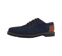 bugatti Derby Herren Veloursleder blau, 42