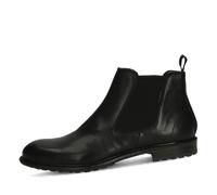 bugatti Chelsea Boots Herren Glattleder schwarz, 44