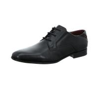 Bugatti Leder-Schnürschuhe in Schwarz - 35% | Größe 46 | Herren Schnuerschuhe