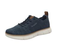 bugatti man Herren Low-Top Sneaker, Männer Sneaker, Wechselfußbett,Business,maennlich,Men's,Halbschuhe,straßenschuhe,Blue (4000),45 EU/EU UK