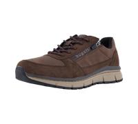 bugatti Herren Sneaker Mid-Top 332AOS015500-6000 Weite Normal Reißverschluss Wildlederimitat Brown 40 EU