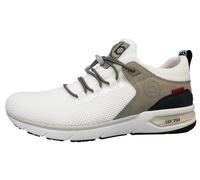 bugatti man Herren Slipper, Männer Slipper, Mokassins,Slides,Schlupfschuhe,schluepfschuhe,Loafer,Freizeit,College Schuhe,White (6900),43 EU/EU UK