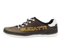 bugatti Bimini Schuhe Sneaker grün braun Vegan AFF02 - Größe 45