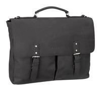 bugatti Luca Briefcase With Flap Black