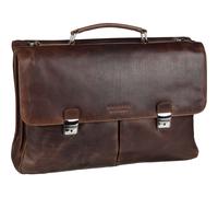 bugatti Romano Messenger Leder 44 cm Laptopfach braun