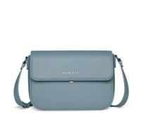 bugatti Almata Damen Schultertasche M, Umhängetasche, Handtasche aus Kunstleder, blau