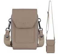 bugatti Almata Umhänge-Geldbörse mit Smartphone-Fach, Crossover Tasche für Damen, sand