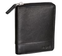 bugatti Atlanta Flap Wallet Zipp Black