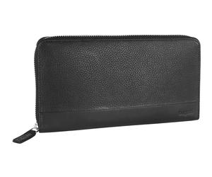 bugatti Atlanta Long Zip Wallet Black