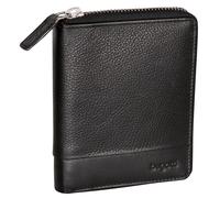 bugatti Atlanta Flap Wallet Zipp Black