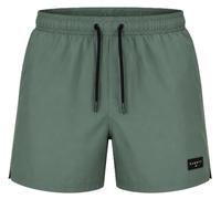 bugatti Badeshorts/Badehose für Herren, kurz in Olive grün, Größe XXXL 3XL