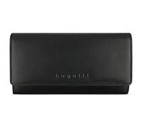 bugatti Bella Damen Leder Geldbörse mit RFID-Schutz, Portemonnaie, Schwarz