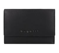 bugatti Bella Geldbörse RFID Schutz Leder 15 cm schwarz