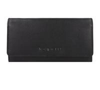 bugatti Bella Geldbörse RFID Schutz Leder 19 cm schwarz