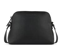 bugatti Bella kleine Schultertasche aus Leder, Damen-Umhängetasche small in schwarz