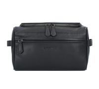 bugatti Bella Kulturbeutel Leder 28 cm schwarz