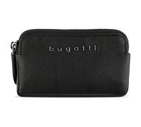 bugatti Bella Schlüsseletui aus Leder, Schlüsselmäppchen in schwarz
