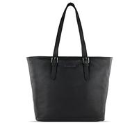 Bugatti Fashion Shopper Bella Leder 47 cm mit Laptopfach Schwarz