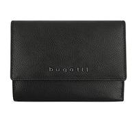 bugatti Bella Geldbörse RFID Schutz Leder 15 cm schwarz