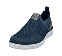 Bugatti Fashion Herren-Slipper 321-ASE61 – Memory Foam, herausnehmbare Einlegesohlen – Blau/Grau 45