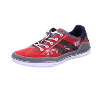 bugatti man Herren Low-Top Sneaker, Männer Slipper, Wechselfußbett,maennlich,Men's,Halbschuhe,straßenschuhe,Strassenschuhe,red (3000),44 EU/EU UK