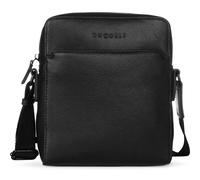 bugatti Black Umhängetasche Leder 20 cm schwarz