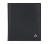 Bugatti Geldbörse Black Magic - Leder, RFID-Schutz, 10 cm, Schwarz