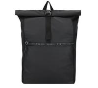 bugatti Blanc DeLight Rolltoprucksack 15", Rollrucksack für Uni Business Fahrrad, schwarz