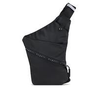 bugatti Blanc DeLight Messenger Bag 15 Zoll, Arbeitsstasche aus Tarpaulin & Nylon, schwarz