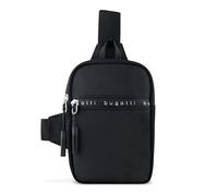 bugatti Blanc Delight Mini Crossbody-Tasche unisex, flache Umhängetasche, schwarz