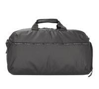 bugatti Blanc Sporttasche mit Schuhfach, Reisetasche mit Trolley-Aufstecksystem, schwarz