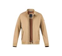 bugatti Blouson Herren Stehkragen Baumwolle beige, 58 (3XL)